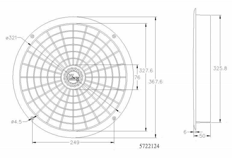 塑膠護網 12" #5722124