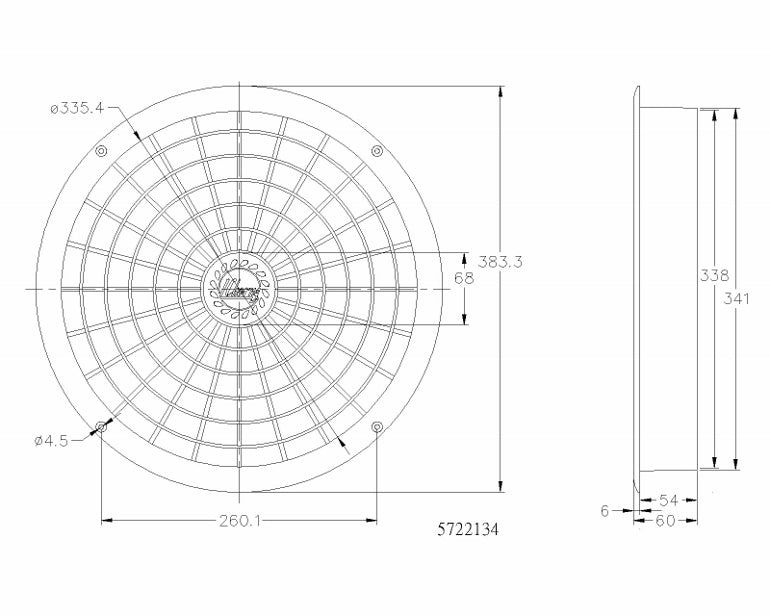 塑膠護網 13" #5722134