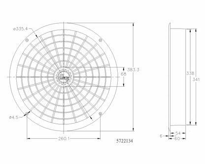 塑膠護網 13" #5722134