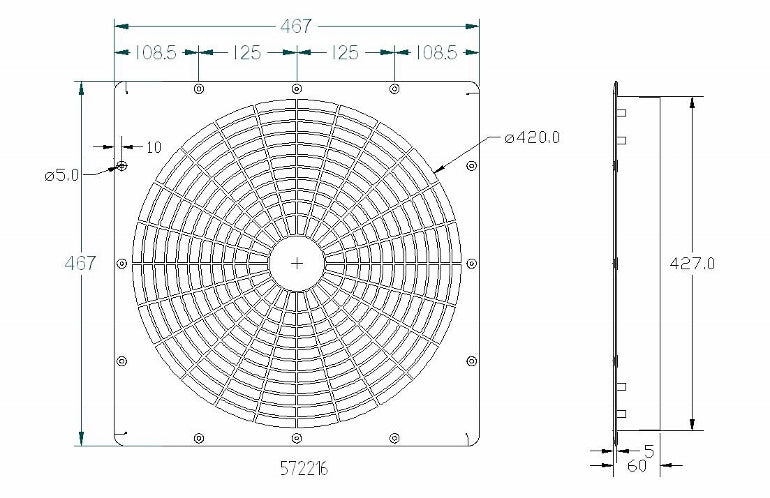塑膠護網 16" #572216