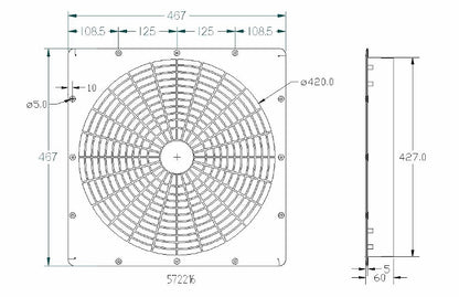 塑膠護網 16" #572216