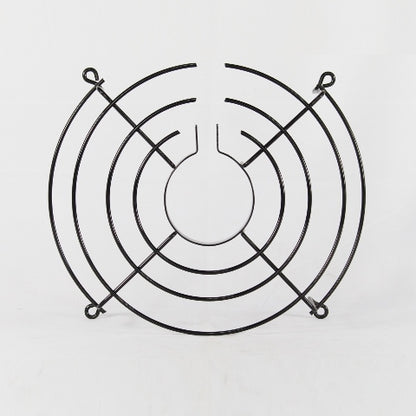 鐵製黑色圓形馬達網架10" #630110