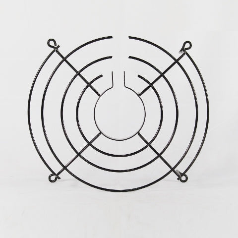 鐵製黑色圓形馬達網架10" #630110