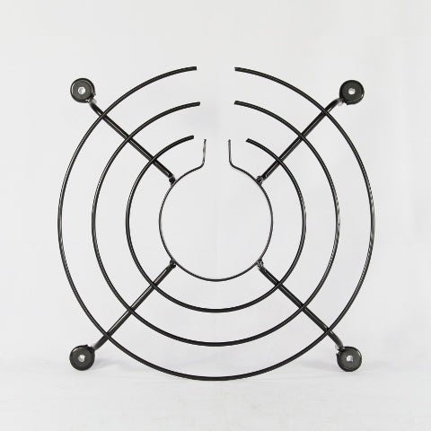 鐵製黑色圓形馬達網架14" #6302142