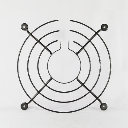 鐵製黑色圓形馬達網架14" #6302142