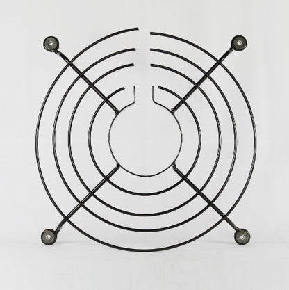 鐵製黑色圓形馬達網架16" #6302162