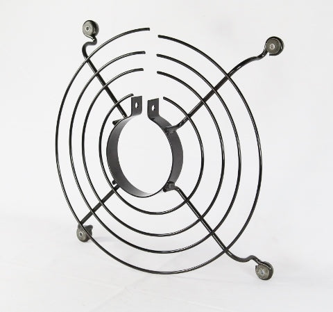 鐵製黑色圓形馬達網架16" #6302162