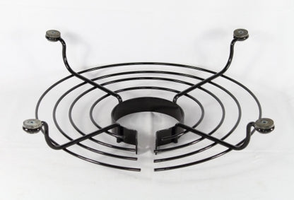 鐵製黑色圓形馬達網架16" #6302162