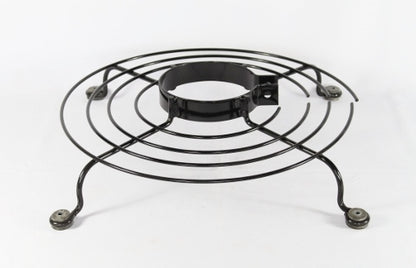 鐵製黑色圓形馬達網架16" #6302162