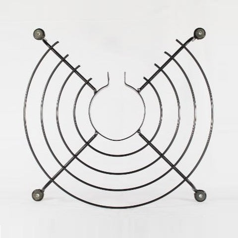 鐵製黑色圓形馬達網架18" #6302181
