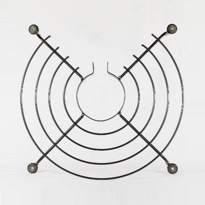 鐵製黑色圓形馬達網架18" #6302181