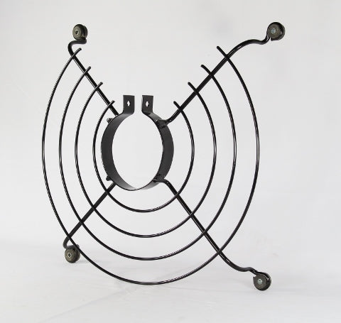 鐵製黑色圓形馬達網架18" #6302181