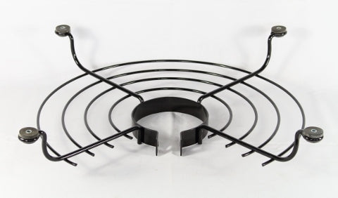 鐵製黑色圓形馬達網架18" #6302181